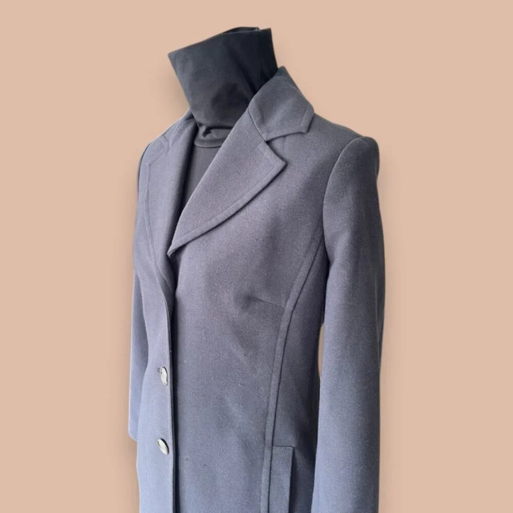 Cabi Military Style Peacoat Blazer #384 Carbon Gray - Picture 2 of 9
